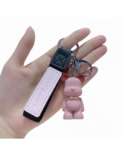 Брелок для ключів Cartoon Bear (Pink) рожевий