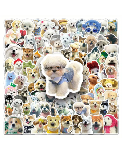 Набор стикеров "Cats & Dogs" 50 шт