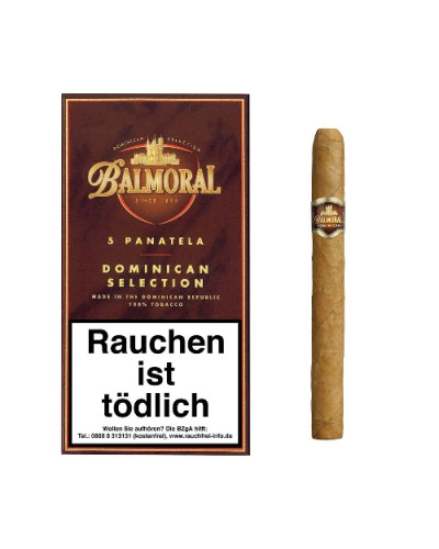 Сигары BALMORAL PANATELLA"5 (Доминикана) (5шт)
