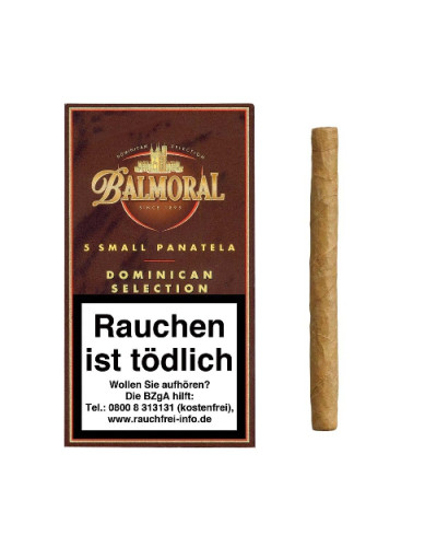 Сигары BALMORAL SMALL PANATELLA"6 (Доминикана) (5шт)