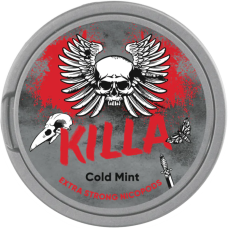 Снюс KILLA Cold Mint 16мг (мята лeд)