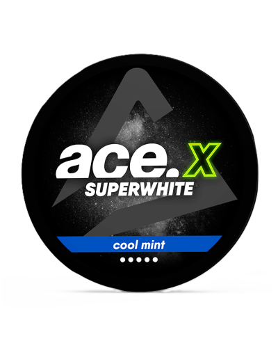 Снюс ACE X Cosmic Cool Mint 16 mg (Холодная мята)