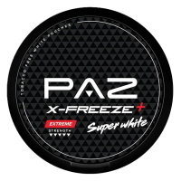 Снюс PAZ X Freeze Plus Extreme 28 mg (Холодная мята)