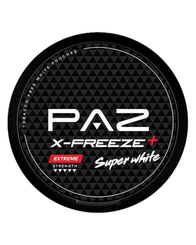 Снюс PAZ X Freeze Plus Extreme 28 mg (Холодная мята)