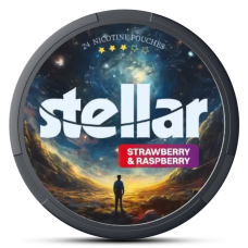 Снюс Stellar Strawberry & Raspberry 150 mg (Клубника, малина)