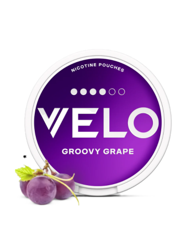 Снюс VELO Groovy Grape 10,9 мг (красный виноград)