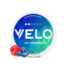 Снюс VELO Icy Berries 6 мг (ледяные ягоды)