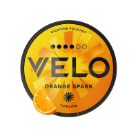 Снюс VELO Orange Spark (Апельсин) 20шт (ник 15,6 мг)