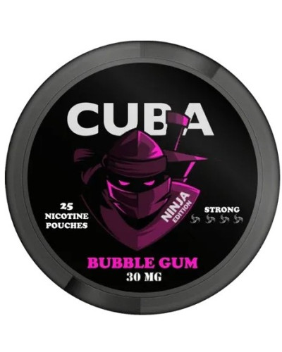 Снюс Cuba Bubble gum 30 mg (фруктовая жвачка)