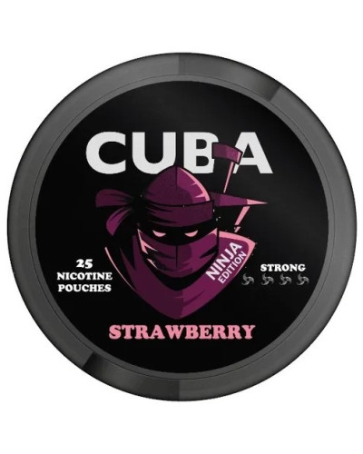 Снюс Cuba Strawberry 150 mg (Клубника)