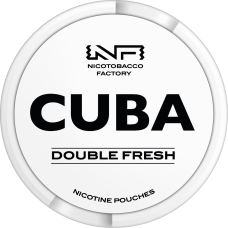 Снюс Cuba Double fresh 16 mg (Свежая мята)