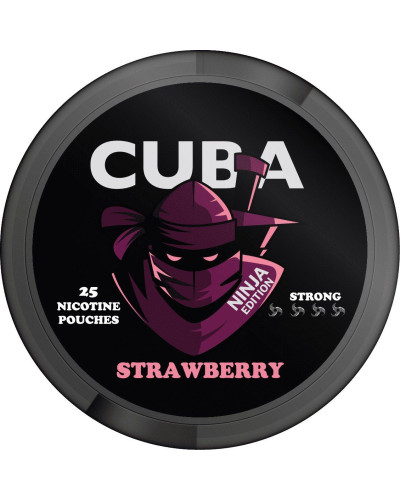 Снюс Cuba Strawberry 30 mg (Клубника)