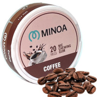 Никотиновые жвачки Minoa Coffee (Кофе) 20шт (ник 6 мг)