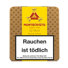 Сигариллы Montecristo Mini 20 Limited Edition (Куба) (20шт)