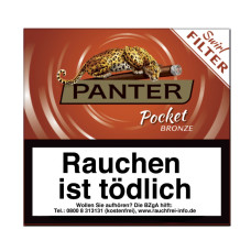Сигариллы Panter Pocket Bronze Swirl Filter (10 шт)