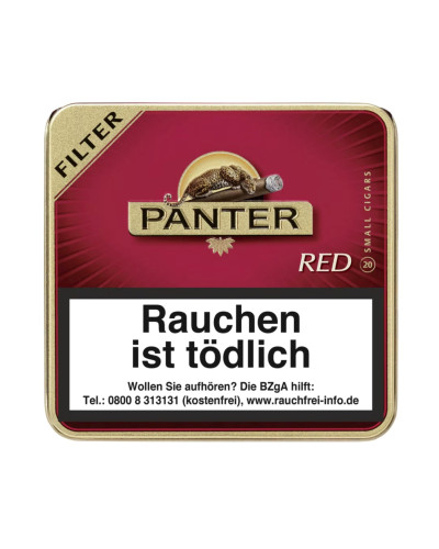 Сигариллы Panter Filter Red ваниль (20шт)