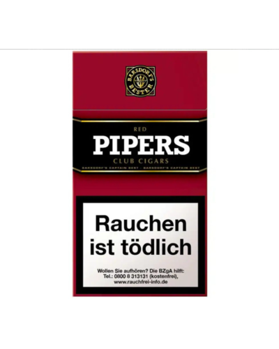 Сигариллы Pipers Red (10шт)