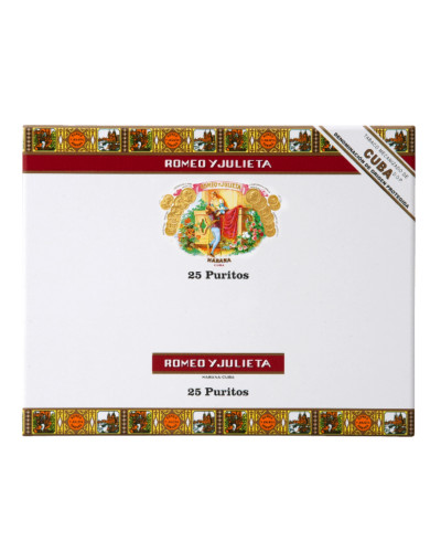 Сигариллы ROMEO Y JULIETA 25 Puritos (Куба) (25шт)