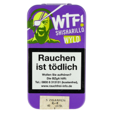 Сигариллы WTF! SHISHARILLO WYLD со вкусом винограда (5шт)