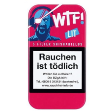 Сигариллы WTF! SHISHARILLO LIT со вкусом ягод (5шт)