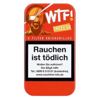 Сигариллы WTF! SHISHARILLO SHEEESH со вкусом ванили (5шт)
