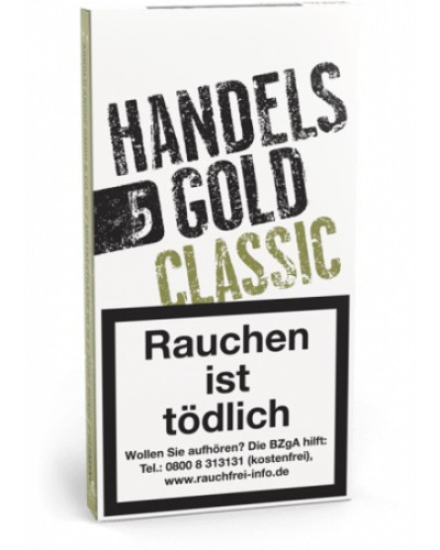 Сигариллы HANDELSGOLD CLASSIC без аромата (5шт)