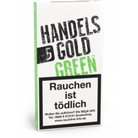 Сигариллы HANDELSGOLD GREEN яблоко (5шт)