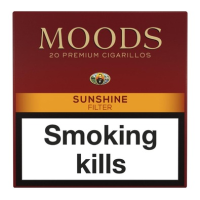 Сигариллы MOODS Sunshine Filter (20шт)