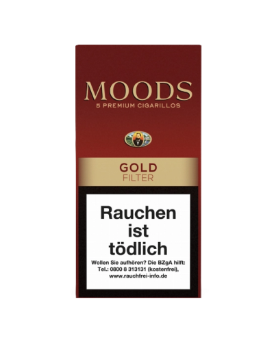 Сигариллы MOODS Gold Filter (5шт)