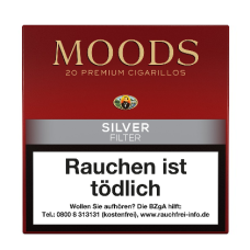 Сигариллы MOODS Silver Filter (20шт)