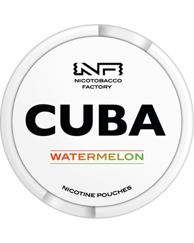 Снюс Cuba Watermelon 16 mg (Арбуз)
