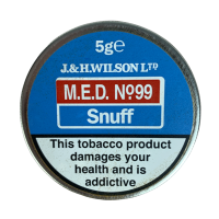 Нюхательный табак Wilsons J&H MEDICATED No 99 5g