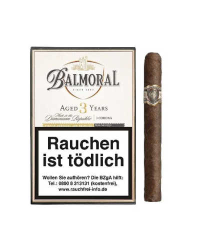Сигары BALMORAL Aged 3 Years Сoronita"5 (Доминикана) (5шт)