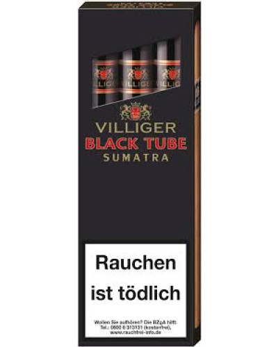 Сигари Villiger Black Tube (Суматра) (3шт)