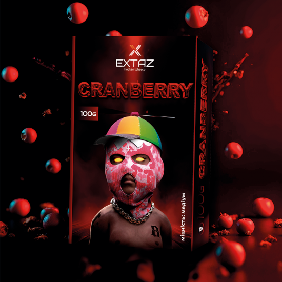 Табак Extaz Tobacco Cranberry (Клюква) 100 гр 