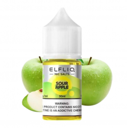 Жидкость ELFLIQ SOUR APPLE 30ml (Кислое яблоко)