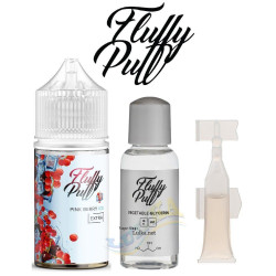 Набор для самозамеса FLUFFY PUFF PINK BERRY ICE 30ml 50mg (Лесные ягоды с холодом)