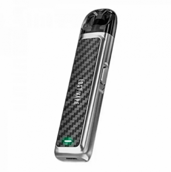 POD СИСТЕМА LOST VAPE URSA NANO POD KIT В ЦВЕТЕ "SILVER CARBON FIBER"