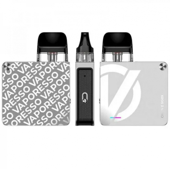 POD СИСТЕМА VAPORESSO XROS 3 NANO KIT "Silver" в серебряном цвете