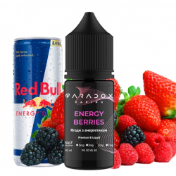 Жидкость для пода PARADOX 30 мл 50 мг со вкусом Energy Berries (Энергетик Ягоды)