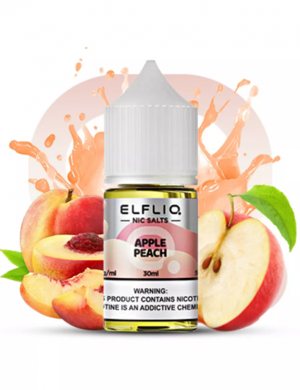 Жидкость ELFLIQ APPLE PEACH 30ml (Яблоко персик)