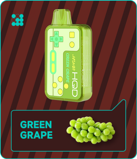 Одноразка HQD MVAR 5000 Green Grape 5% (Виноград)