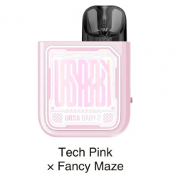 POD СИСТЕМА LOST VAPE URSA BABY 2 «TECH PINK x FANCY MAZE»