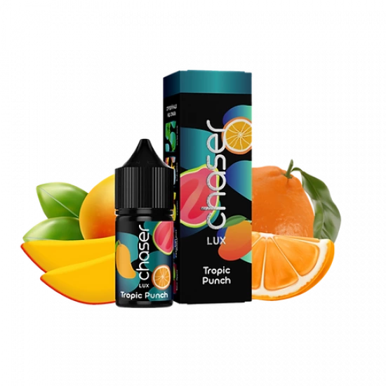 Набор для самозамеса Chaser LUX 30 мл "TROPIC PUNCH" со вкусом гуава апельсин манго 