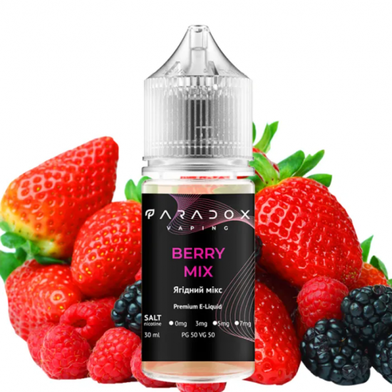 Жидкость для пода PARADOX 30 мл 30 мг со вкусом Berry Mix (Микс Ягод)