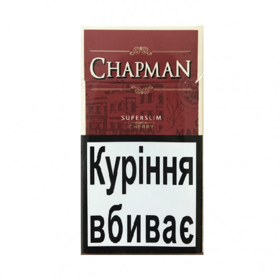 Сигареты Chapman Superslim Cherry (Вишня)