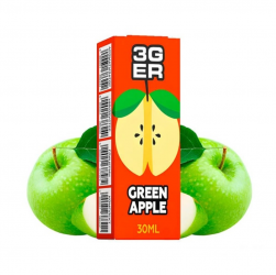 Набор для самозамеса 3GER Salt GREEN APPLE 30ml 50mg (со вкусом зеленого яблока)