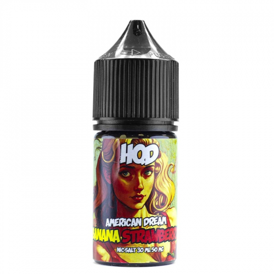 Жидкость HQD American Dream 30ml (Банан Клубника)