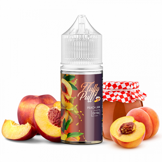 Набор для самозамеса FLUFFY PUFF PEACH JAM 30ml 50mg (Персиковый джем)