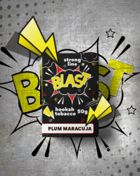 ТАБАК ДЛЯ КАЛЬЯНА BLAST STRONG 50 ГР PASSION FRUIT PLUM (СЛИВА МАРАКУЙЯ)